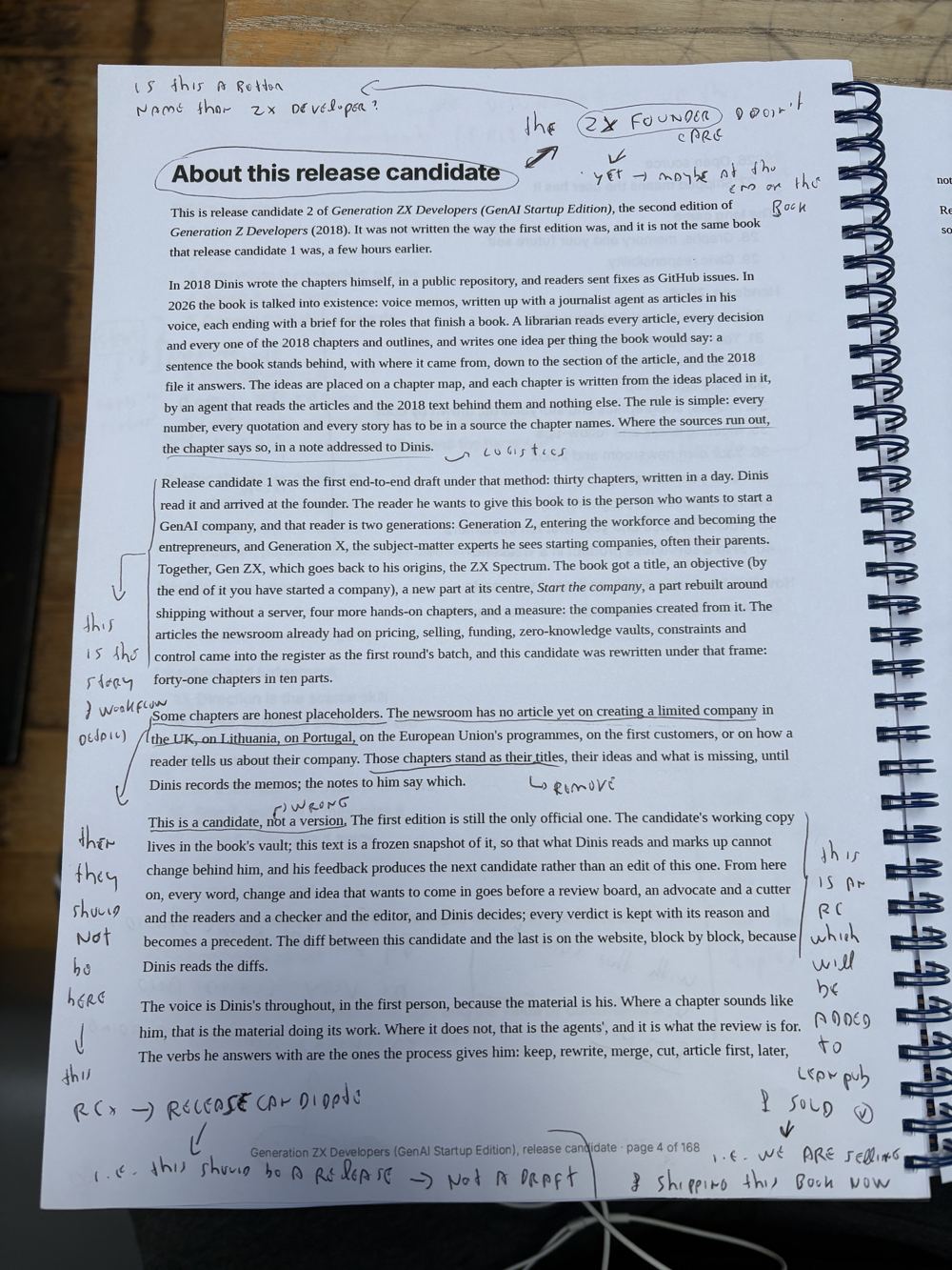 Page 4 of the printed candidate, marked