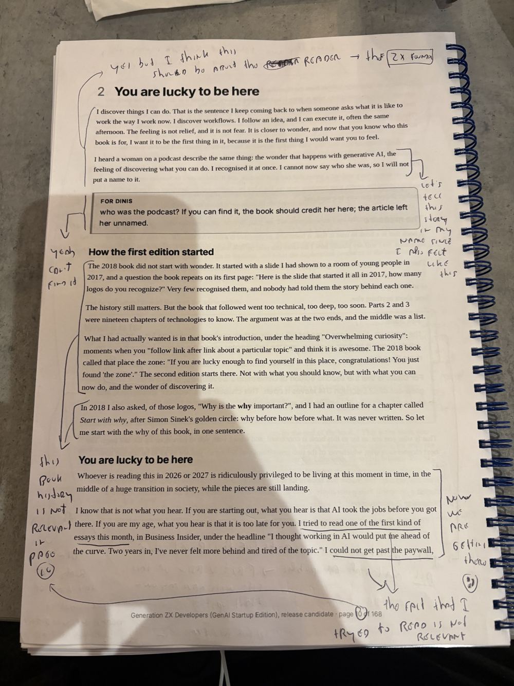 Page 10 of the printed candidate, marked