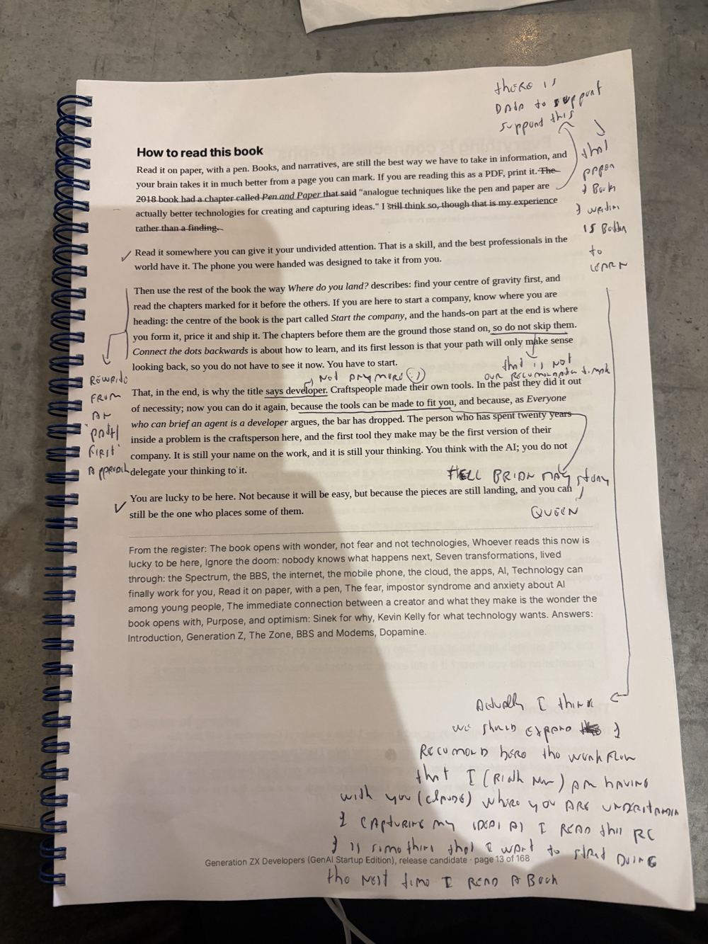 Page 13 of the printed candidate, marked
