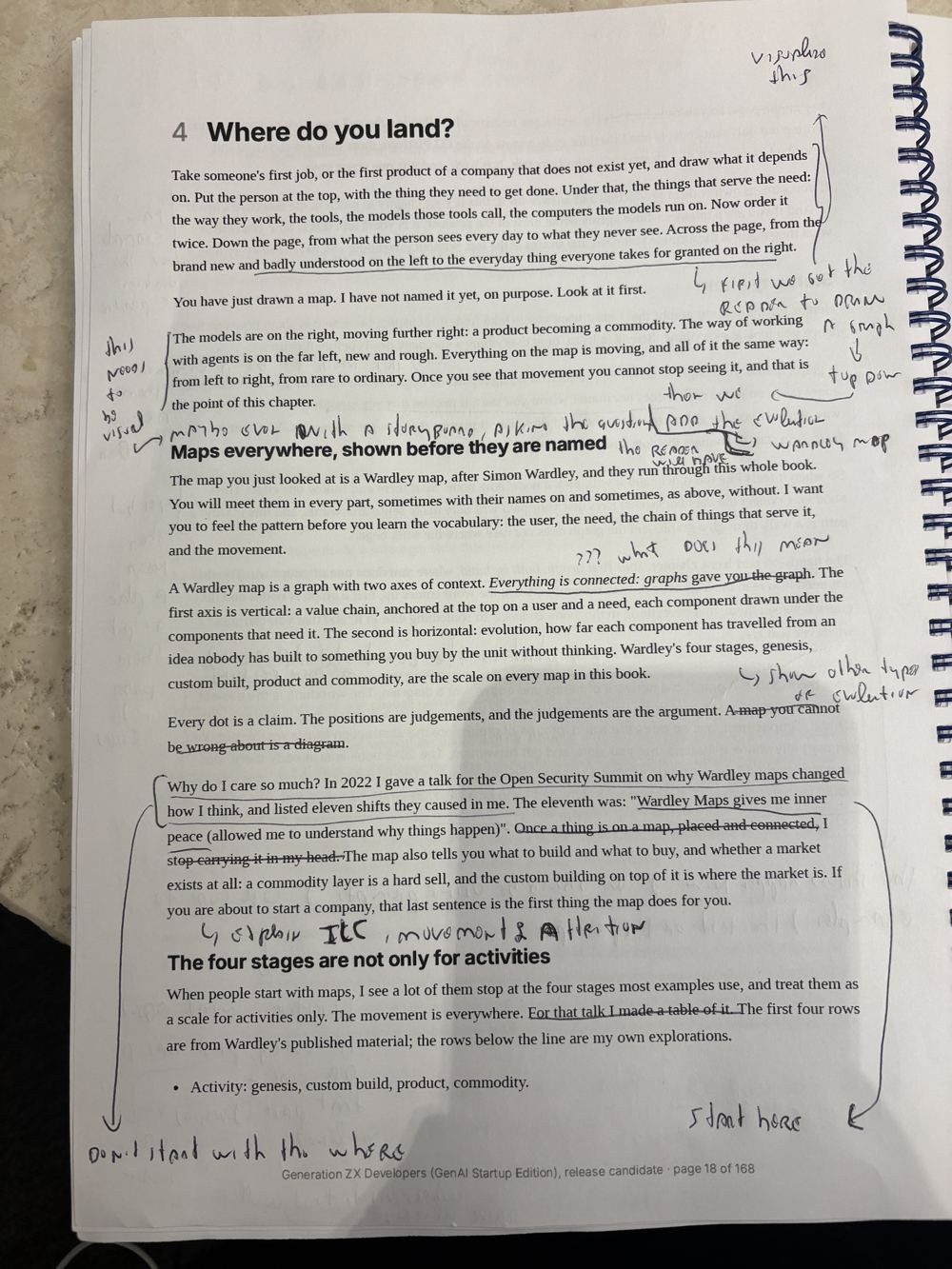 Page 18 of the printed candidate, marked