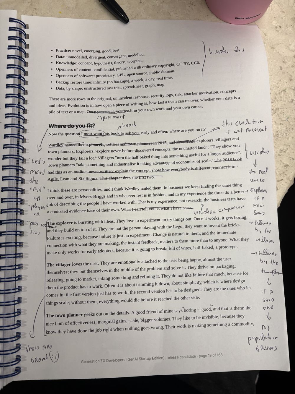 Page 19 of the printed candidate, marked